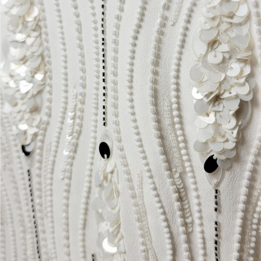 NWT $1395 RETROFETE Prima Dress White Medium - Picture 9 of 9